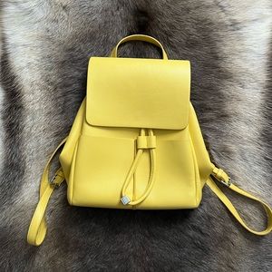 Zara Yellow Backpack